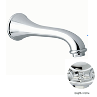 Wall spout - Bright chrome Finish