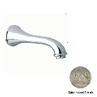 Wall spout - Satin nickel Finish