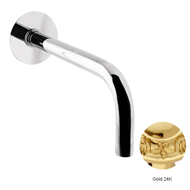 Wall spout  - Gold 24K Finish