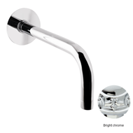 Wall spout - Bright chrome Finish