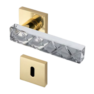 XENI Home Crystal Door Lever handle - c