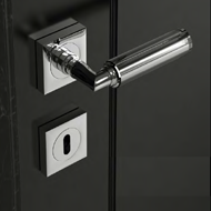 KIKKA Krystal (square) Lever Door  - cl