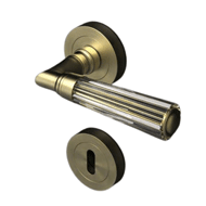 ELKA Liscia Door Lever Handle -  mat/br