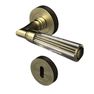 ELKA Rigata  Door Lever Handle - mat/po