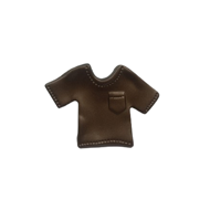 Kids Shirt Cabinet Knob in  S Bronze Fi