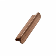 Tuba Cabinet Handle - 128mm  - Walnut C