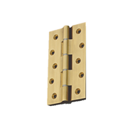 Brass Lock Washer Hinge - Antique Finis