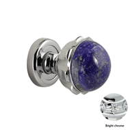 Door knob on roses with Lapis