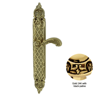 Clasica Door lever handle set on plate 