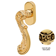 Window handle on rose For right Hand - 