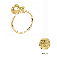 Towel ring diameter 165mm - Gold 24K Fi