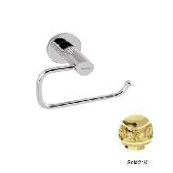 Toilet paper holder with Champagne Swar