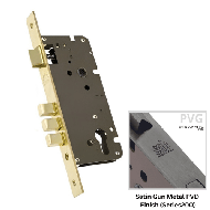 Mortise Lock Body - 85x60mm - Satin Gun