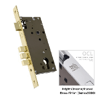 Mortise Lock Body - 85x50mm - Bright Ch