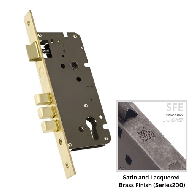 Mortise Lock Body - 85x60mm - Satin and