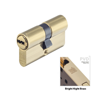 Cylinder Lock - LxL - 60mm  - Bright Hi
