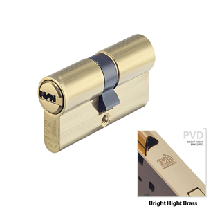 Cylinder Lock - LxL - 70mm - Bright Hig