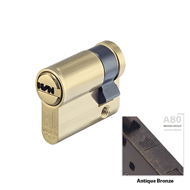 Off Set Cylinder Lock - Key Type - 40mm
