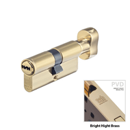 Cylinder Lock - 100mm - LxK - Bright Hi