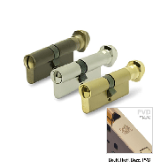 Cylinder Lock - 62mm - CoinxKnob - Brig