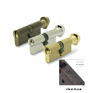 Cylinder Lock - 100mm - CoinxKnob - Anc