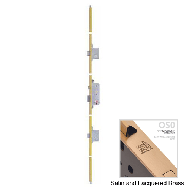 Cylinder Lock - Satin and Lacquered Bra