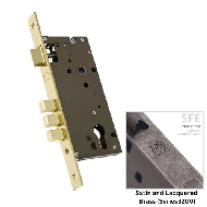 Mortise Lock Body - 85x50mm - Ancient I