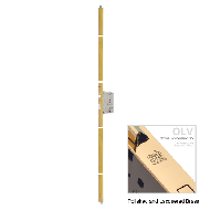 Cylinder Lock - Polished and Lacquered 