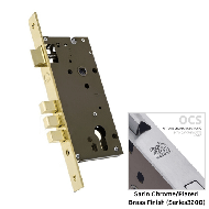Mortise Lock Body - 85x50mm - Satin Chr