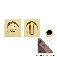 Flush Handle - Antique Bronzed/Brass Ma