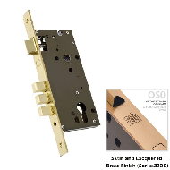 Mortise Lock Body - 85x45mm - Satin and