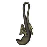AIRONE Door Pull Handle - Gold Plated F