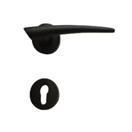 Lever Handle - Black Finish