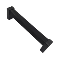 Square Cabinet Handle - Matt Black Fini