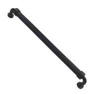 Round Cabinet Handle - Matt Black Finis