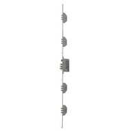 5 Point Locking Bolt - Antique Brass Fi