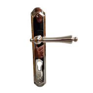 Heidi Door Lever Handle on Plate - Brig