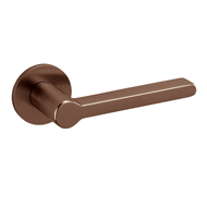 LOGO L Door Handle With Yale Key Hole -