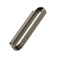 Race Wooden Cabinet Handle - 96MM - Dar