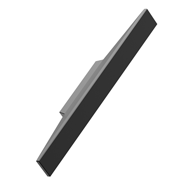 Facet Cabinet Handle - 32MM - Matt Blac