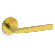 FLUTE Door handle With Yale Key Hole - 