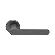 Lola Zincral Door Handle on Rose - Sati