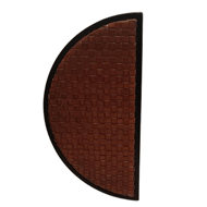 Half Chand Door Handle with Light Brown