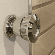 Hamilton Door Knob - 50mm - Satin champ