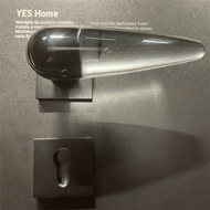 YES HOME Crystal1 Door Lever Handle - Q