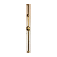 Cremone Tower Bolt - Antique Brass Fini