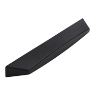 Cabinet Handle - 179mm - Matt Black Fin