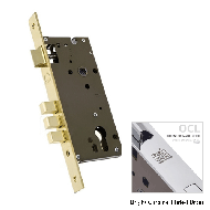 Mortise Lock Body - 85x45mm - Bright Ch