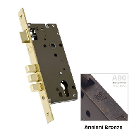Mortise Lock Body - 85x45mm - Ancient B