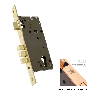 Mortise Lock Body - 85x45mm - 24K Gold 